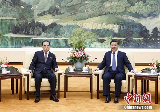 习近平会见朝鲜劳动党代表团 - 社会热门 - 亚洲必赢