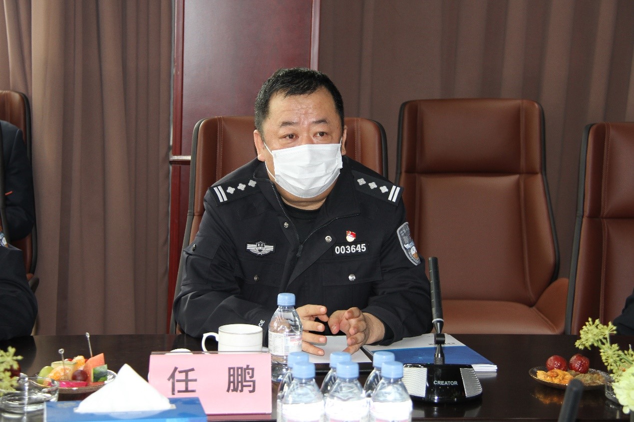 北京市公安局治安治理总队保安治理支队副支队长任鹏等向导莅临亚洲必赢集团检查指导“清网治违”事情开展情形 - 公司新闻 - 亚洲必赢